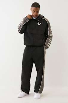COLOR BLOCKED NYLON JOGGER, image 2