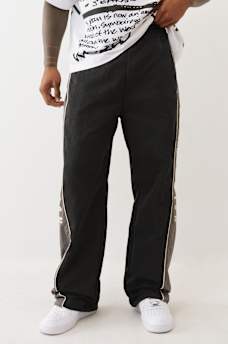 COLOR BLOCKED NYLON JOGGER, image 3