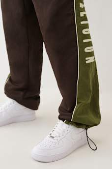 COLOR BLOCKED NYLON JOGGER, image 5