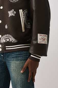 WOOL RETRO VARSITY JACKET, image 4