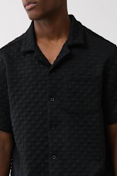 CHECKERED CAMP COLLAR SHIRT, image 2