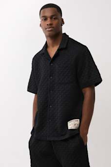 CHECKERED CAMP COLLAR SHIRT, image 3