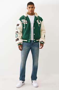 RETRO WOOL VARSITY JACKET, image 3