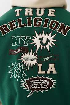 RETRO WOOL VARSITY JACKET, image 6