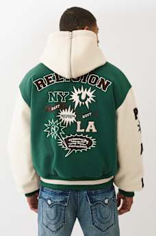 RETRO WOOL VARSITY JACKET, image 7