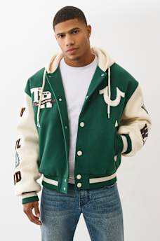 RETRO WOOL VARSITY JACKET, image 8