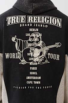 SUDADERA CON CAPUCHA Y CIERRE RELAJADA CON MALLA, image 5