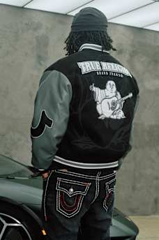 TRUE OG BOXY VARSITY JACKET, image 2
