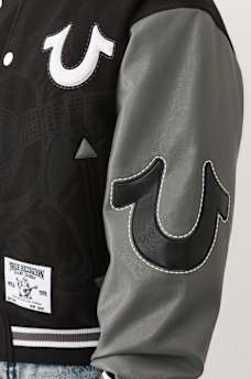 TRUE OG BOXY VARSITY JACKET, image 5
