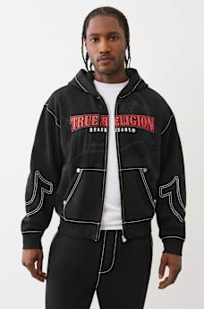 BUDDHA BIG T ZIP HOODIE, image 3