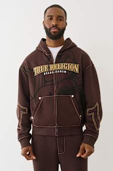 BUDDHA BIG T ZIP HOODIE, image 4