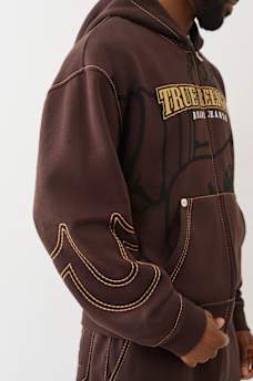 BUDDHA BIG T ZIP HOODIE, image 7