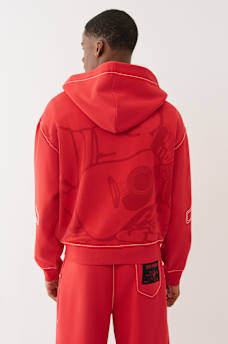 BUDDHA BIG T ZIP HOODIE, image 5