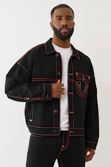 SUPER T BOXY DENIM JACKET , image 2