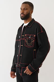 SUPER T BOXY DENIM JACKET , image 5