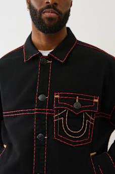 SUPER T BOXY DENIM JACKET , image 6