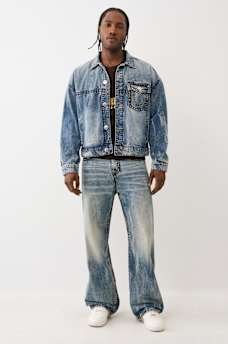 BOXY SUPER T CROPPED DENIM JACKET, image 6