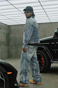 VINNY SUPER T ULTRA BAGGY JEAN 34", image 1