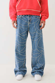 VINNY SUPER T BASEBALL STITCH ULTRA BAGGY JEAN, image 3