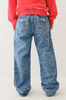 VINNY SUPER T BASEBALL STITCH ULTRA BAGGY JEAN, image 5