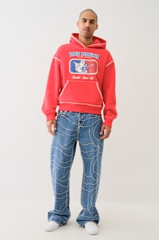 VINNY SUPER T BASEBALL STITCH ULTRA BAGGY JEAN, image 7