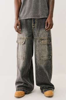 MIKEY  BIG T BAGGY AF CARGO PANT , image 2