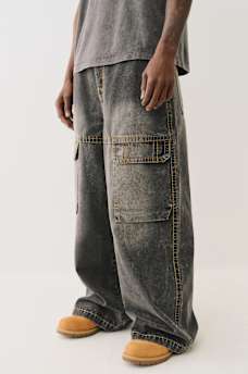 MIKEY  BIG T BAGGY AF CARGO PANT , image 3