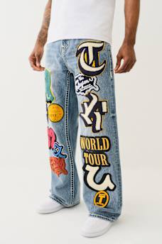 VINNY SUPER T PATCHES ULTRA BAGGY JEAN, image 4