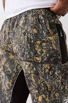 BUDDHA CAMO MESH TRACK PANT, image 2