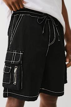 BIG T NYLON CARGO SHORT, image 1