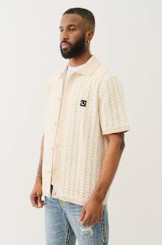 STRIPED KNIT SHIRT, image 4
