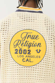 KNIT LOGO CAMP COLLAR SHIRT, image 6