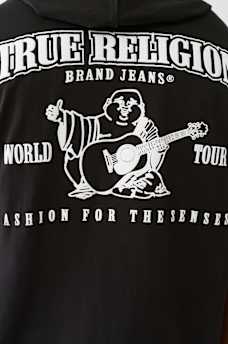 BUDDHA LOGO HOODED HEAVYWEIGHT TEE, image 5