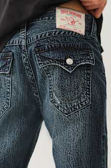 RICKY DISTRESSED FLAP STRAIGHT JEAN, image 3