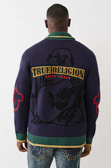 CHUNKY KNIT BUDDHA CARDIGAN, image 2