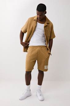 SHORTS ACOLCHADOS A CUADROS, image 3