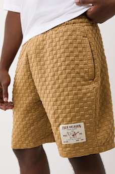 SHORTS ACOLCHADOS A CUADROS, image 1