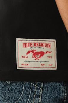 TRUE RELIGION X FORD HEAVYWEIGHT MIXED LOGO TEE, image 5