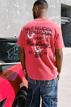 TRUE RELIGION X FORD VINTAGE TOUR TEE, image 1