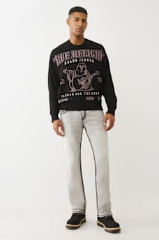 RICKY SUPER QT FLAP STRAIGHT JEAN 34&rdquo;, image 5