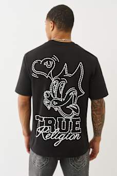 CAMISETA CON ESTAMPADO DE GATO EN RELIEVE, image 5