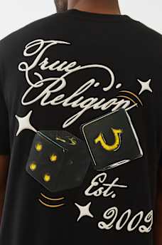 CAMISETA CON GR&Aacute;FICO DE DADOS, image 1