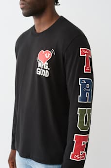 CAMISETA DE MANGA LARGA CON CORAZ&Oacute;N MFG, image 1