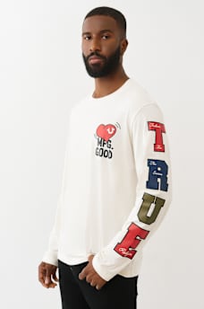 CAMISETA DE MANGA LARGA CON CORAZ&Oacute;N MFG, image 1