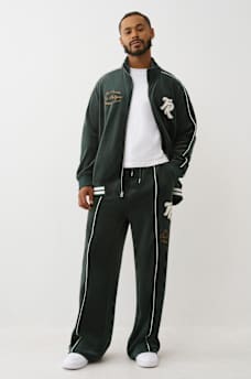 LOGO PATCH VELOUR TRACK JACKET, image 6