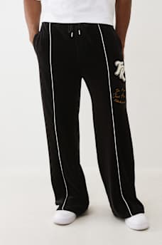 VELOUR LOGO TRACK PANT, image 3