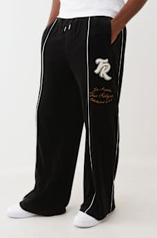VELOUR LOGO TRACK PANT, image 1