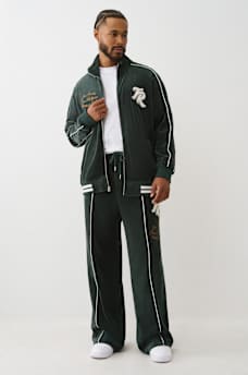 VELOUR LOGO TRACK PANT