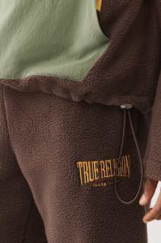 SUDADERA DE POLAR CON CAPUCHA Y MEDIO CIERRE, image 5