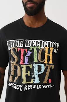 CAMISETA CON ESTAMPADO EN RELIEVE DESTROY AND REBUILD, image 2